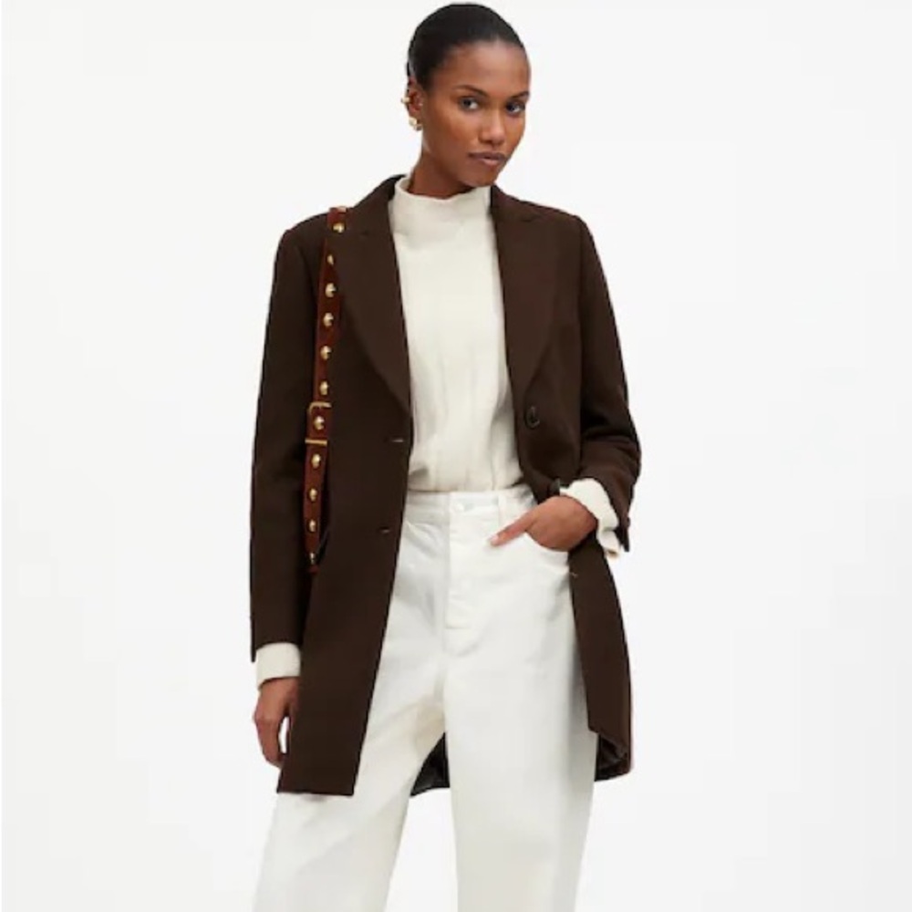 Madewell Blazer Coat in Insuluxe Fabric